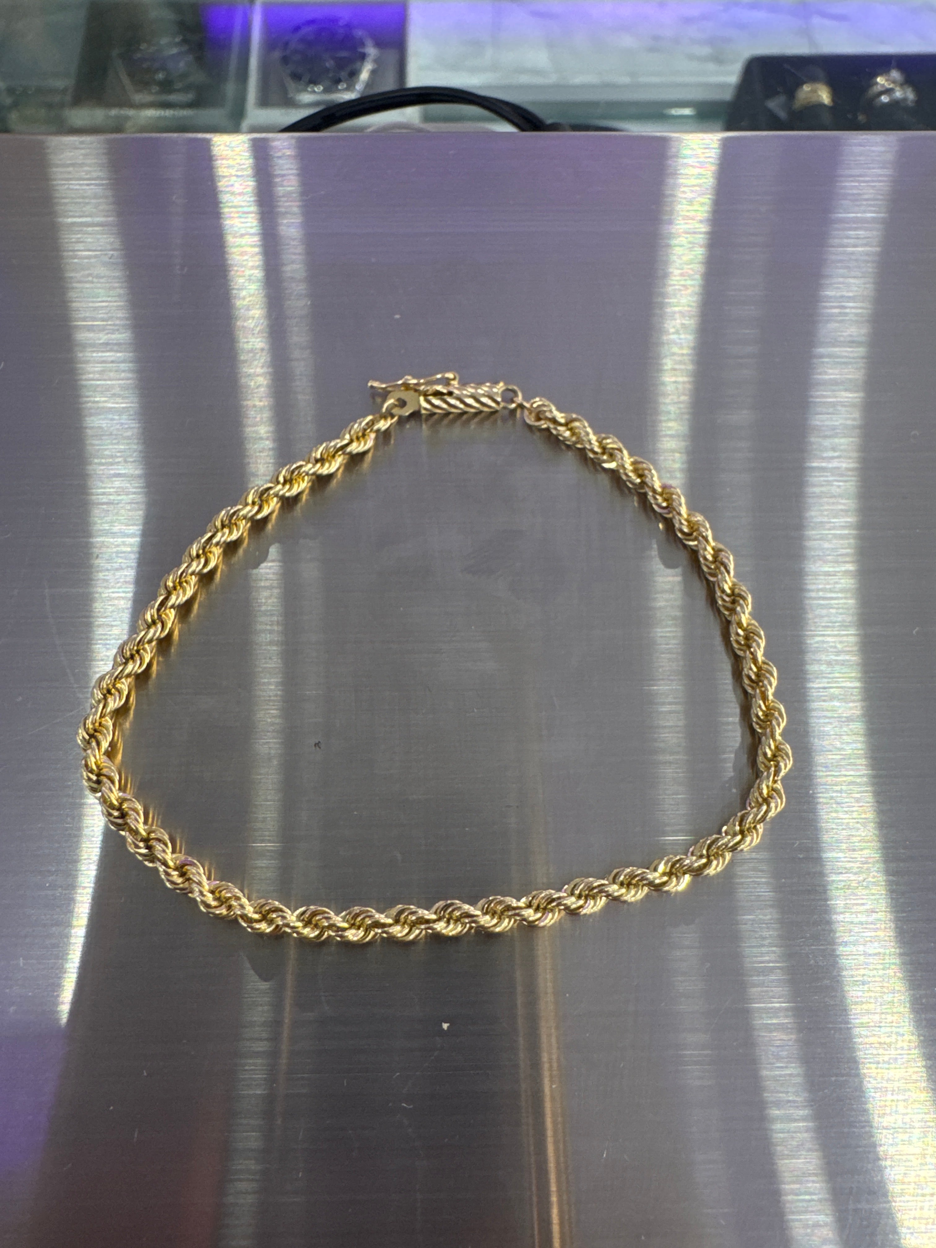 14k solid gold bracelet