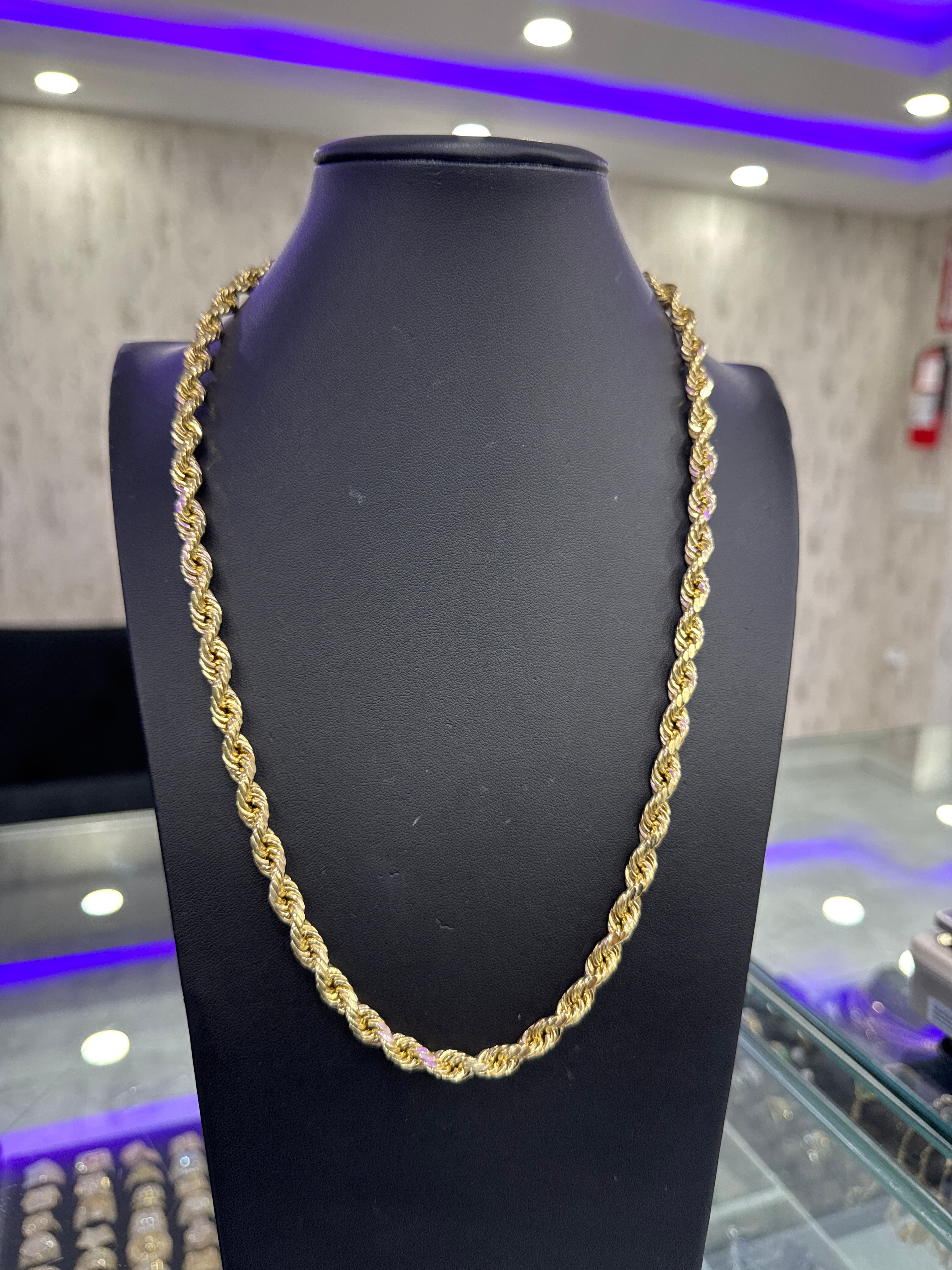 14k Rope chain