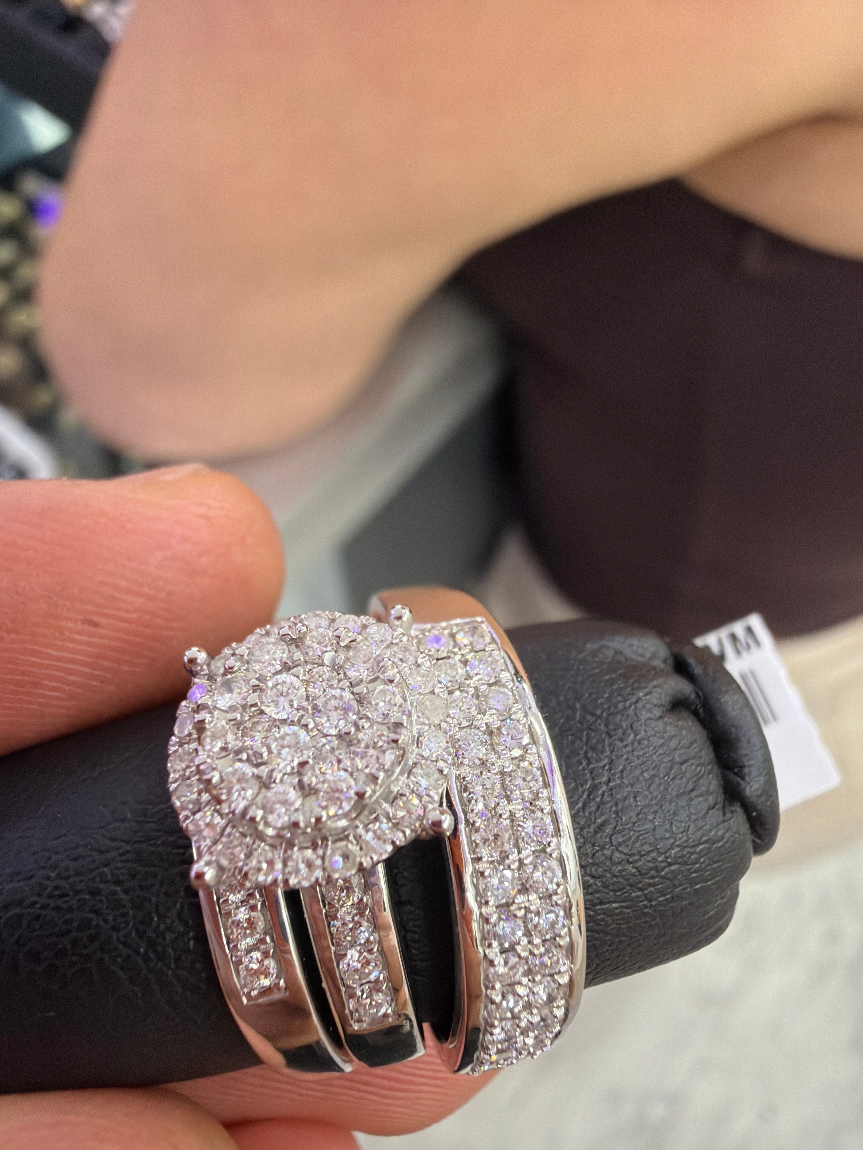 14k diamond ring