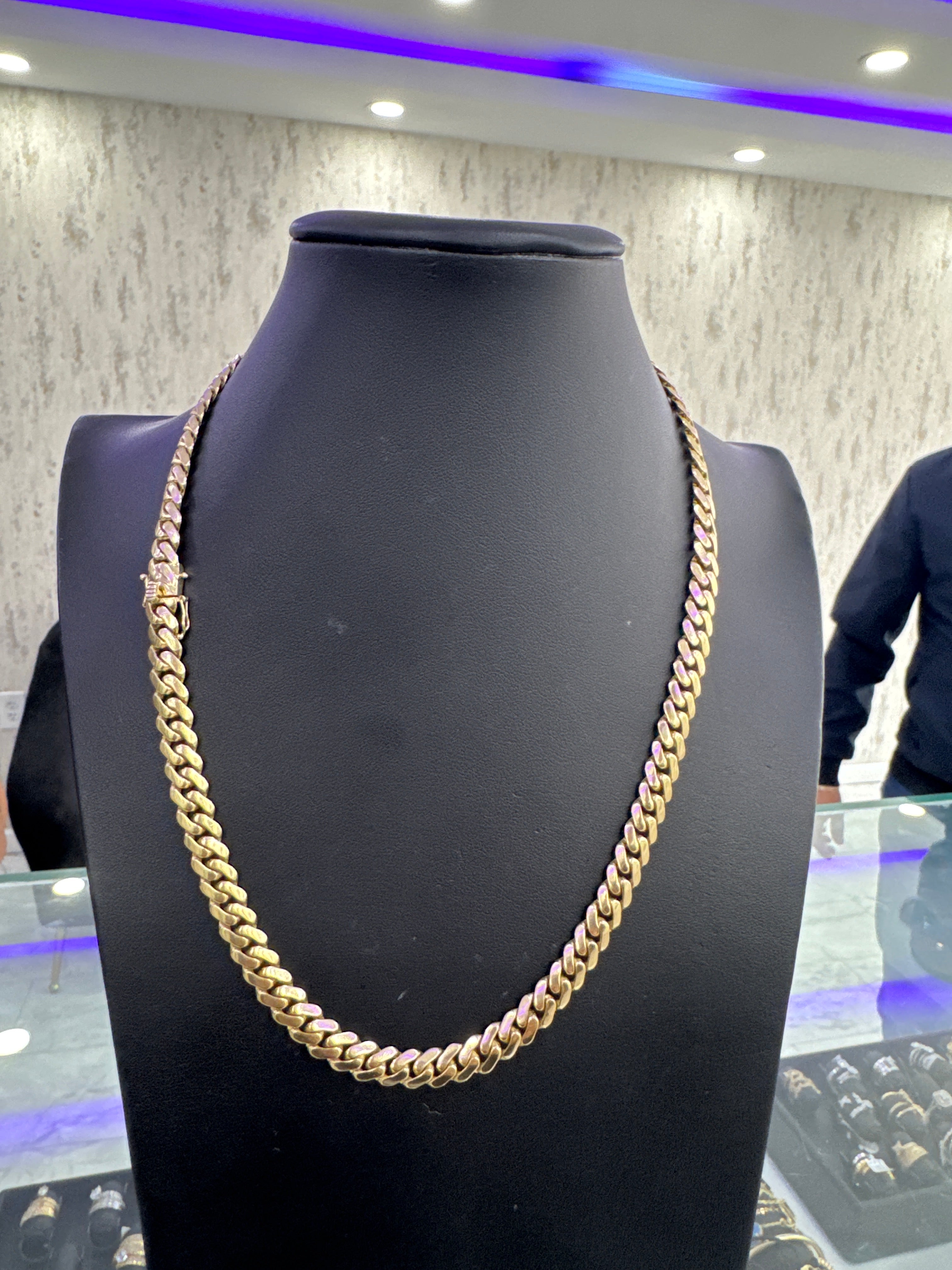 14k cuban chain