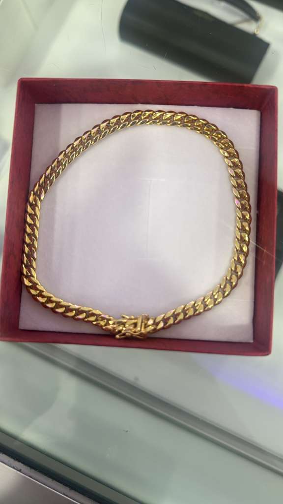 14k ankle bracelet