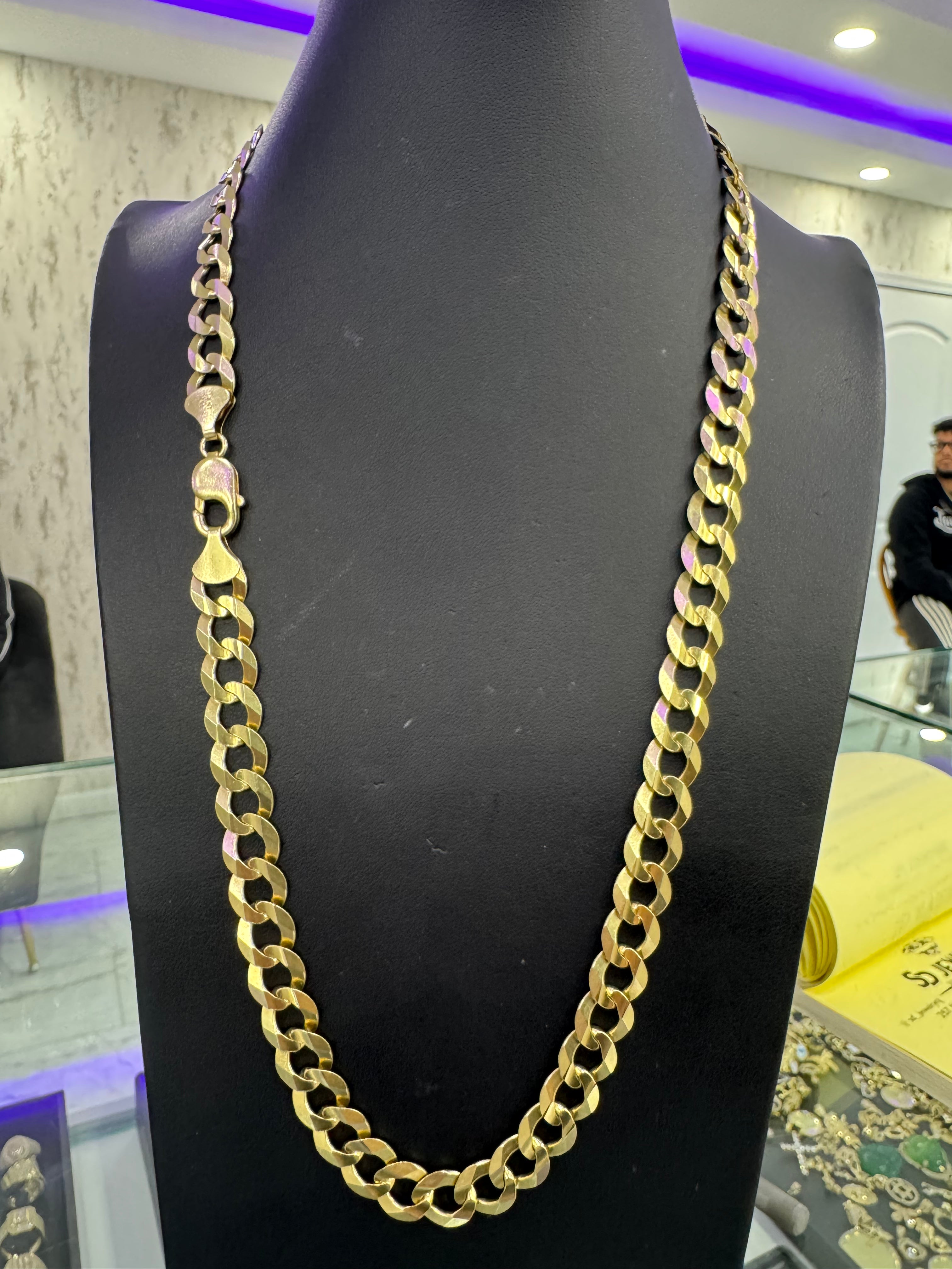 14k cuban chain