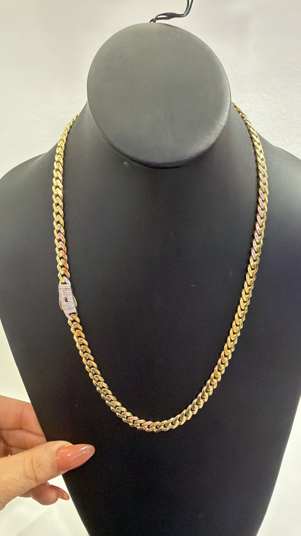 14k cuban chain
